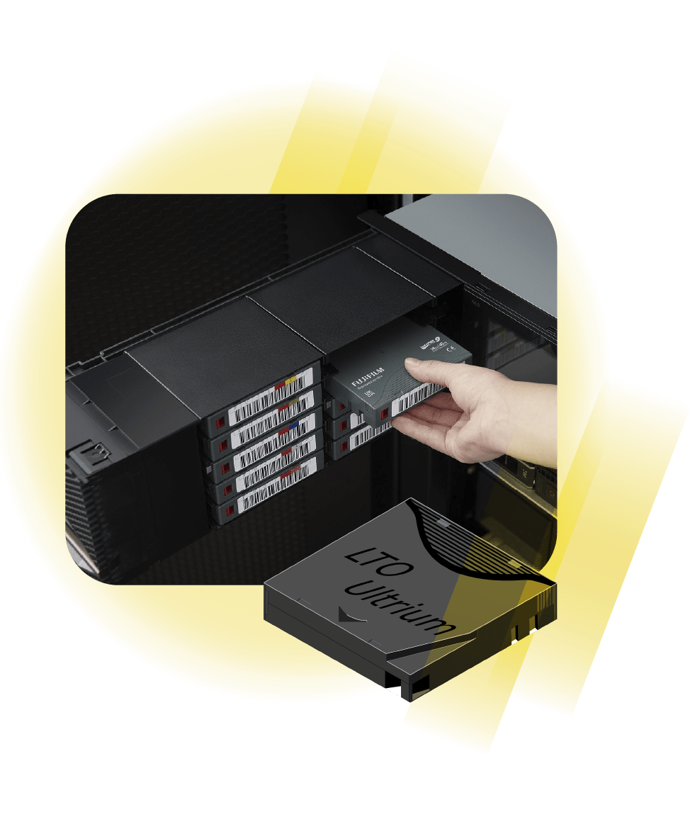 Equipamiento de almacenamiento LTO