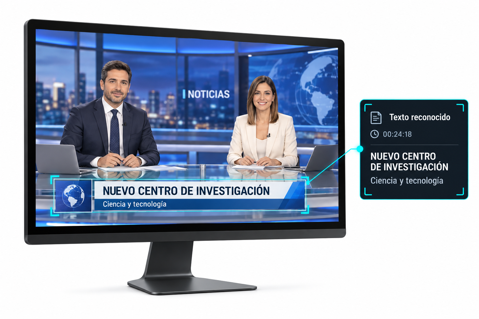 OCR · Reconocimiento de texto en ViDeus