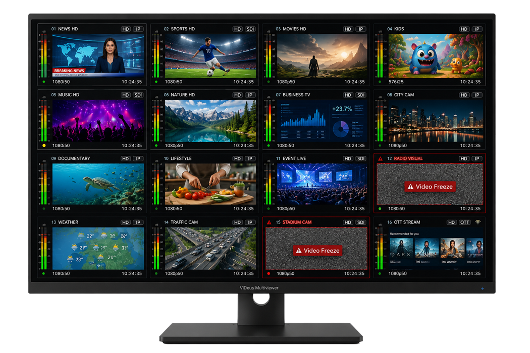ViDeus Multiviewer Interface